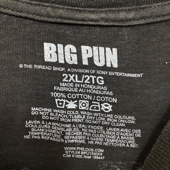 Big Pun Dunk HIP Hop Vtg Wash T-Shirt Size 2Xl - Picture 5 of 5